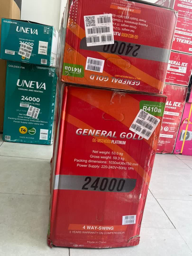کولر 24 جنرال گلد 410