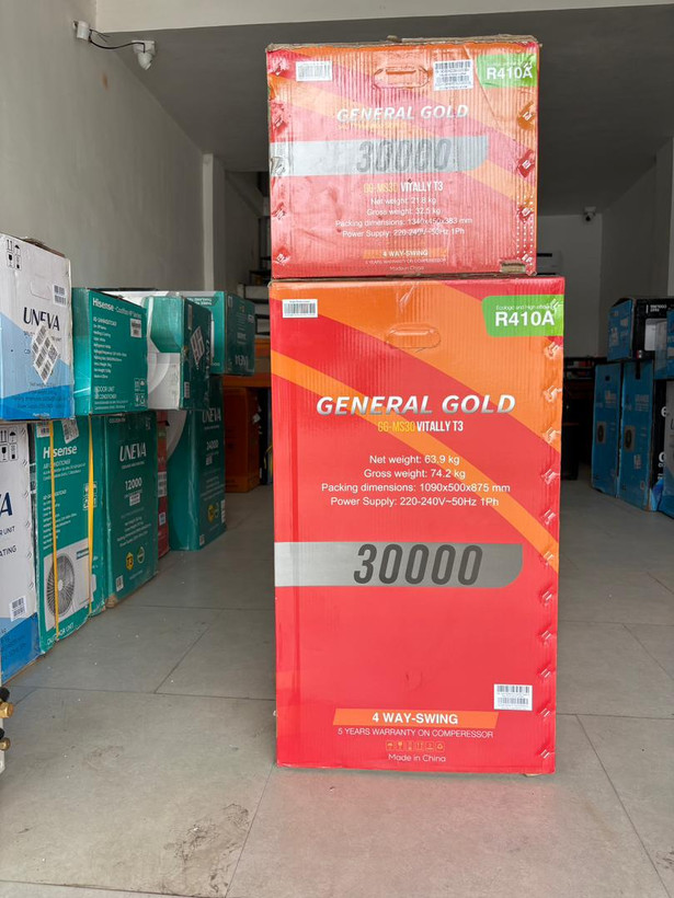 کولر اسپلیت 30000 گلد ویتالی T3