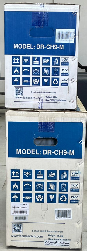 کولر گازی 9000 دمنده مدل DR-CH12-M
